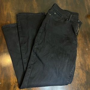 Levi & Strauss Curvy Straight GOLD Black 31 x 30 jeans
